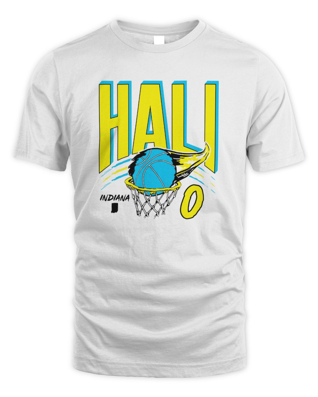 Indiana Hali Basketball Sweatshirt Hoodie White