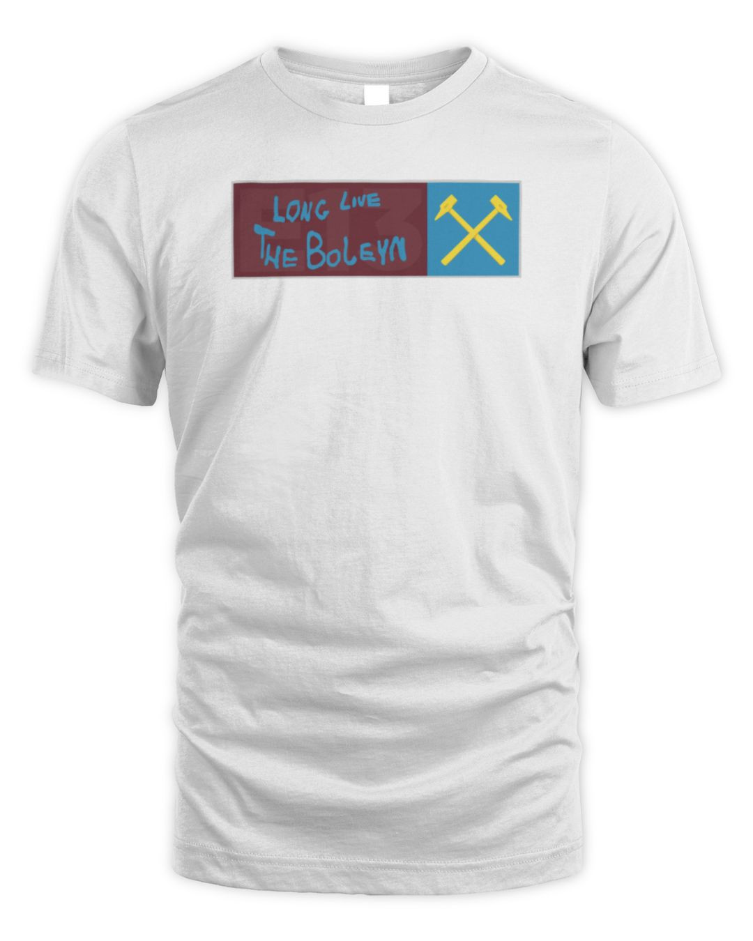 Long Live The Boleyn E13 Hammers T-shirt