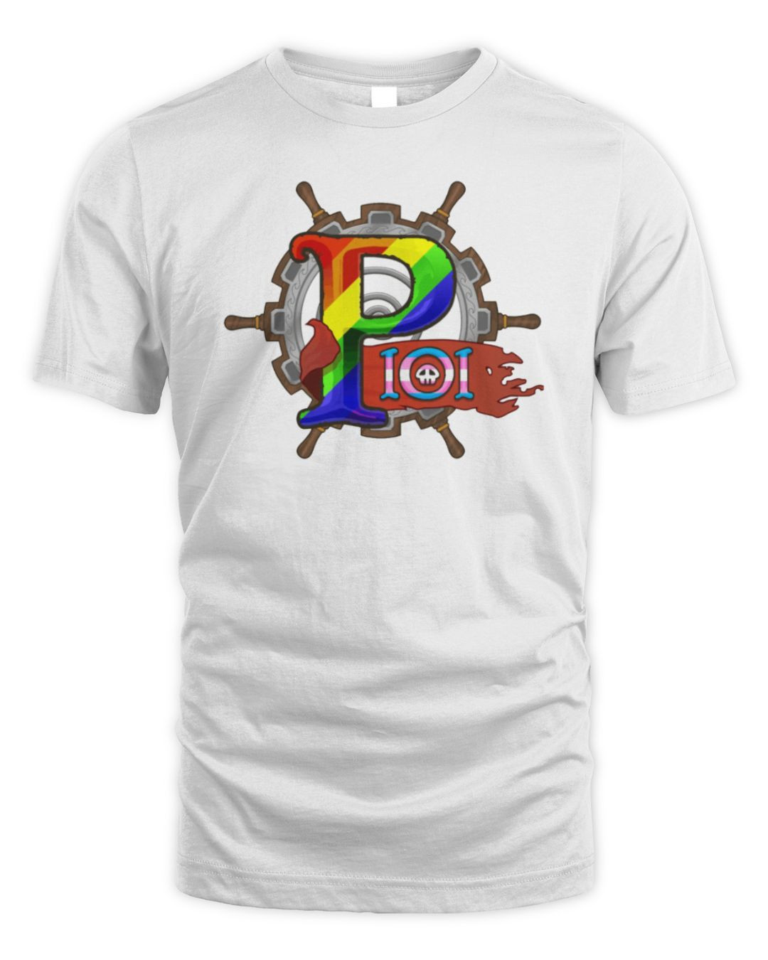 Kingsisle Store Pirate101 Pride Icon Logo T Shirt