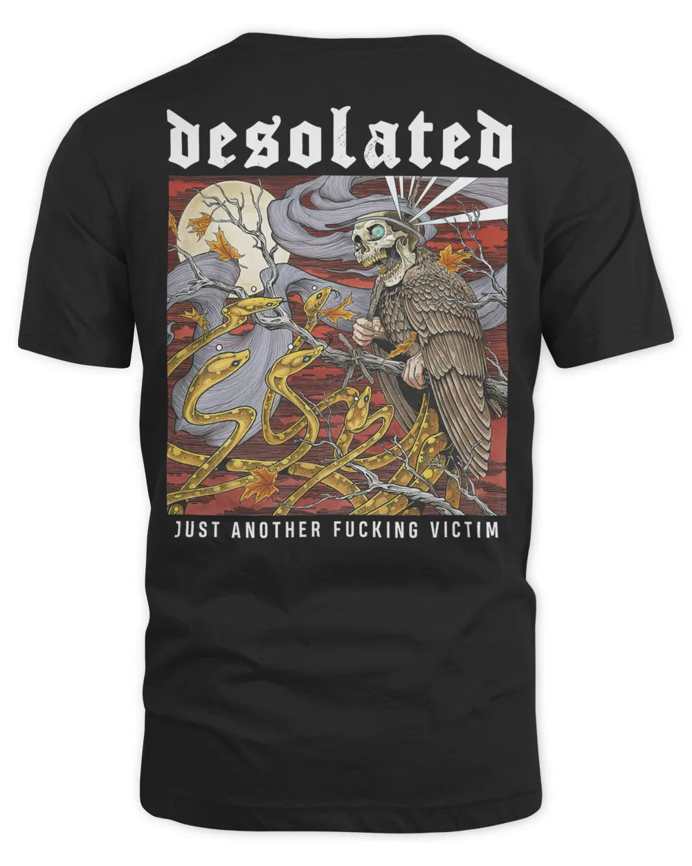 Malevolence Merch Desolated Victim Shirt