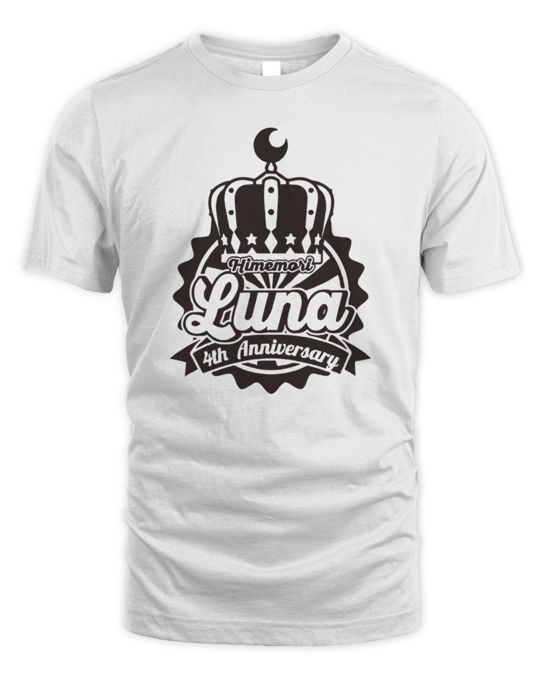 Hololive Merch Luna's 4th Anniversary Shirt