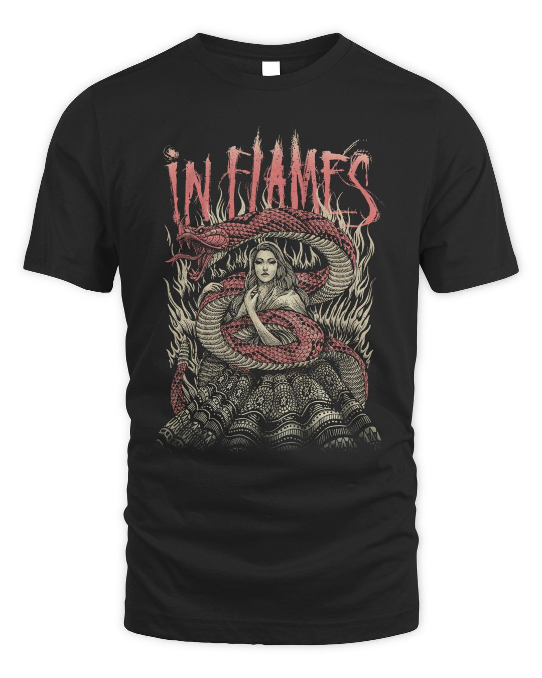 In Flames Merch Snake Woman Shirt