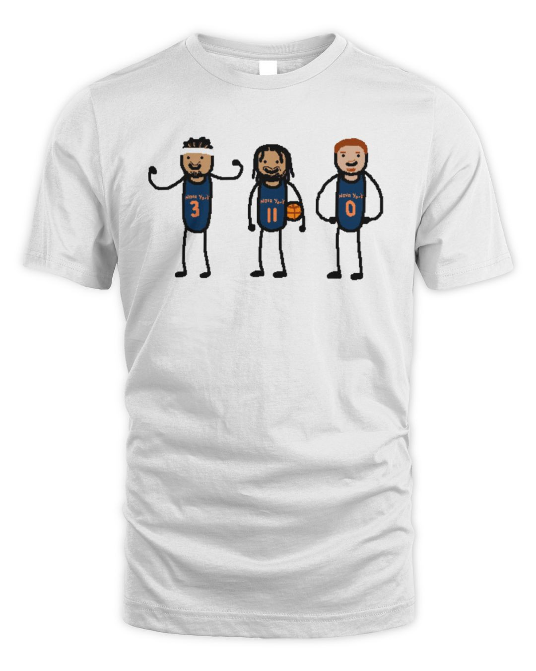 Josh Hart Jalen Brunson Donte Divincenzo Nova York Shirt