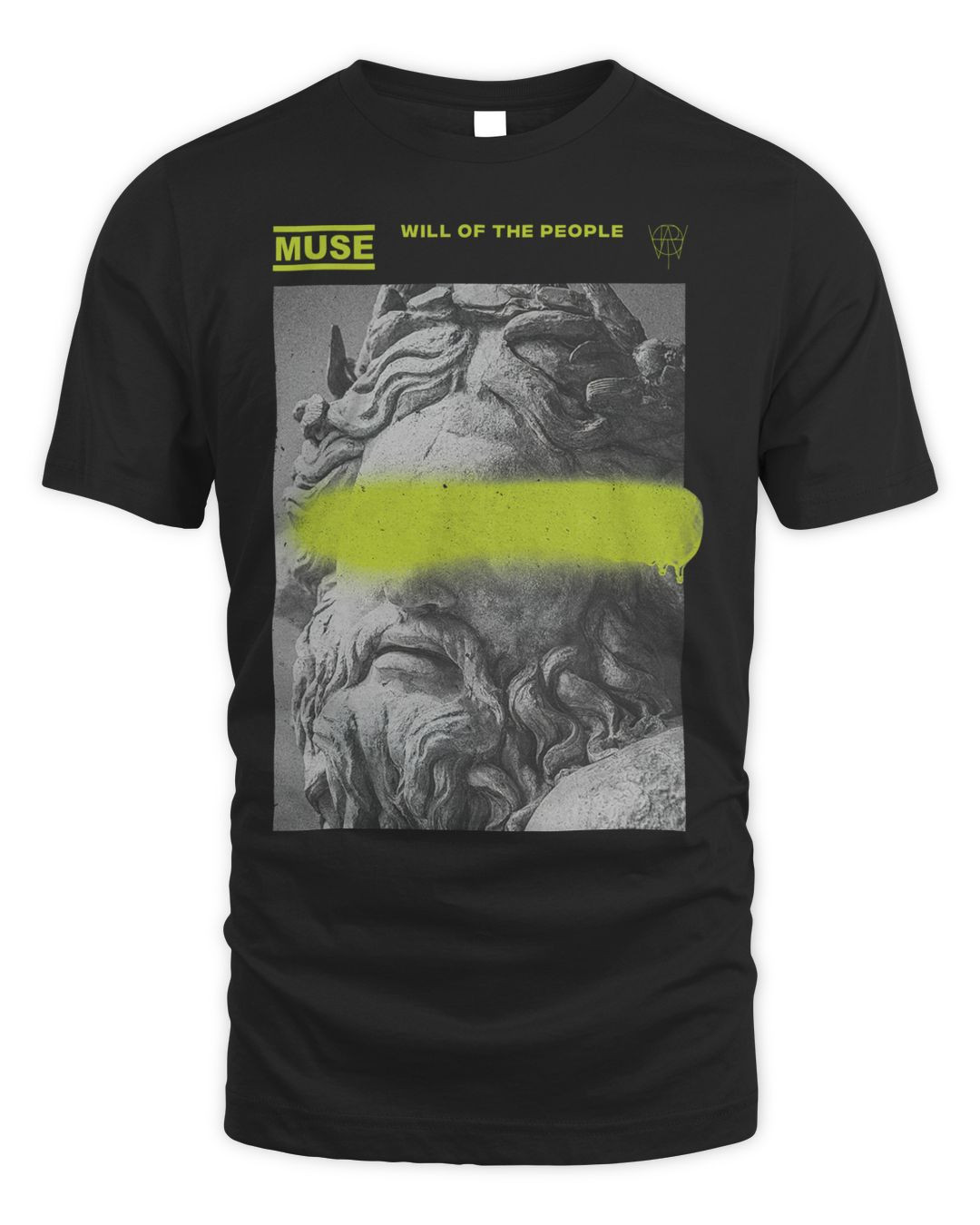 Muse Merch Will Of The People Defaced Shirt