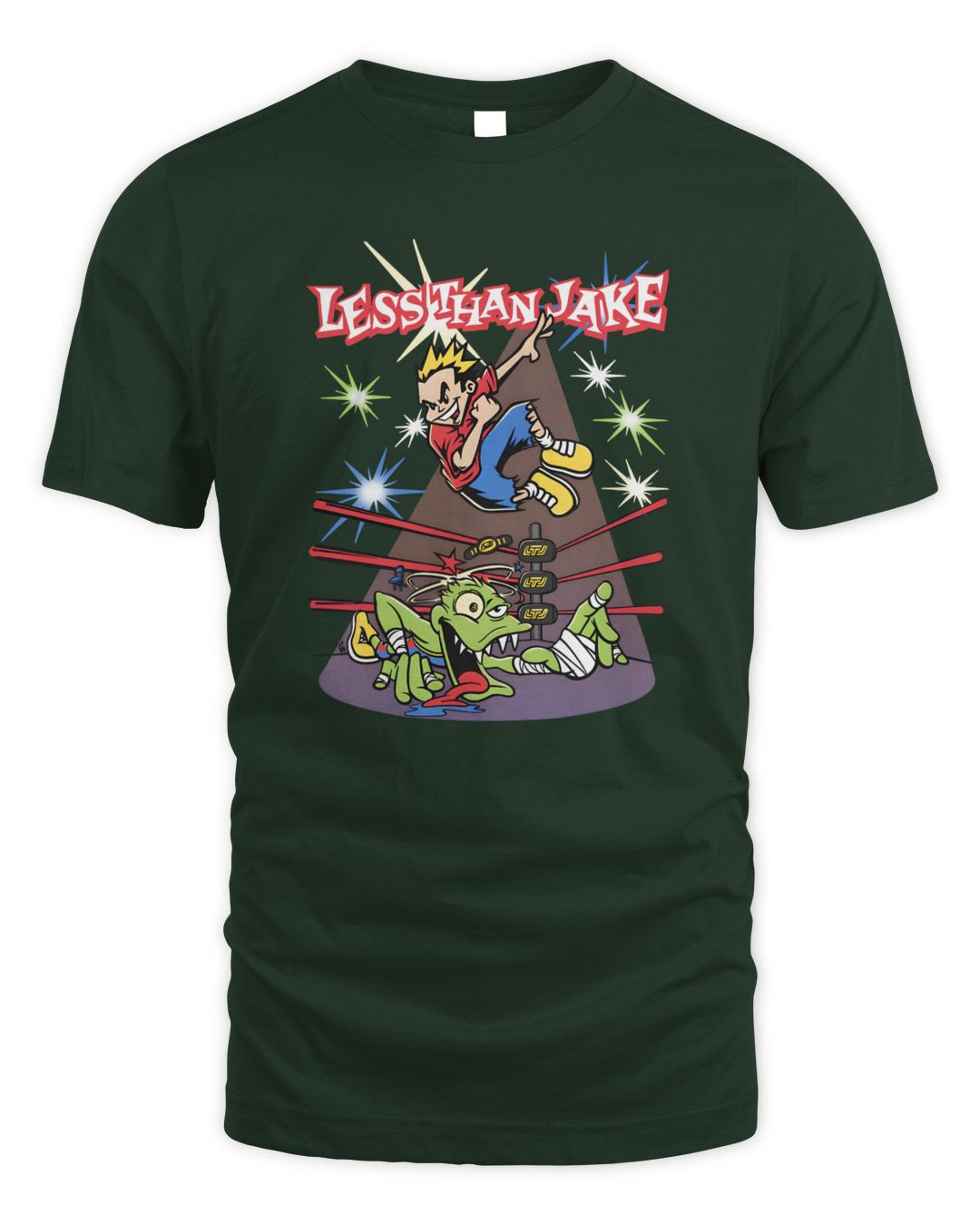 Less Than Jake Evo Wrestling Hoodie Sweatshirt