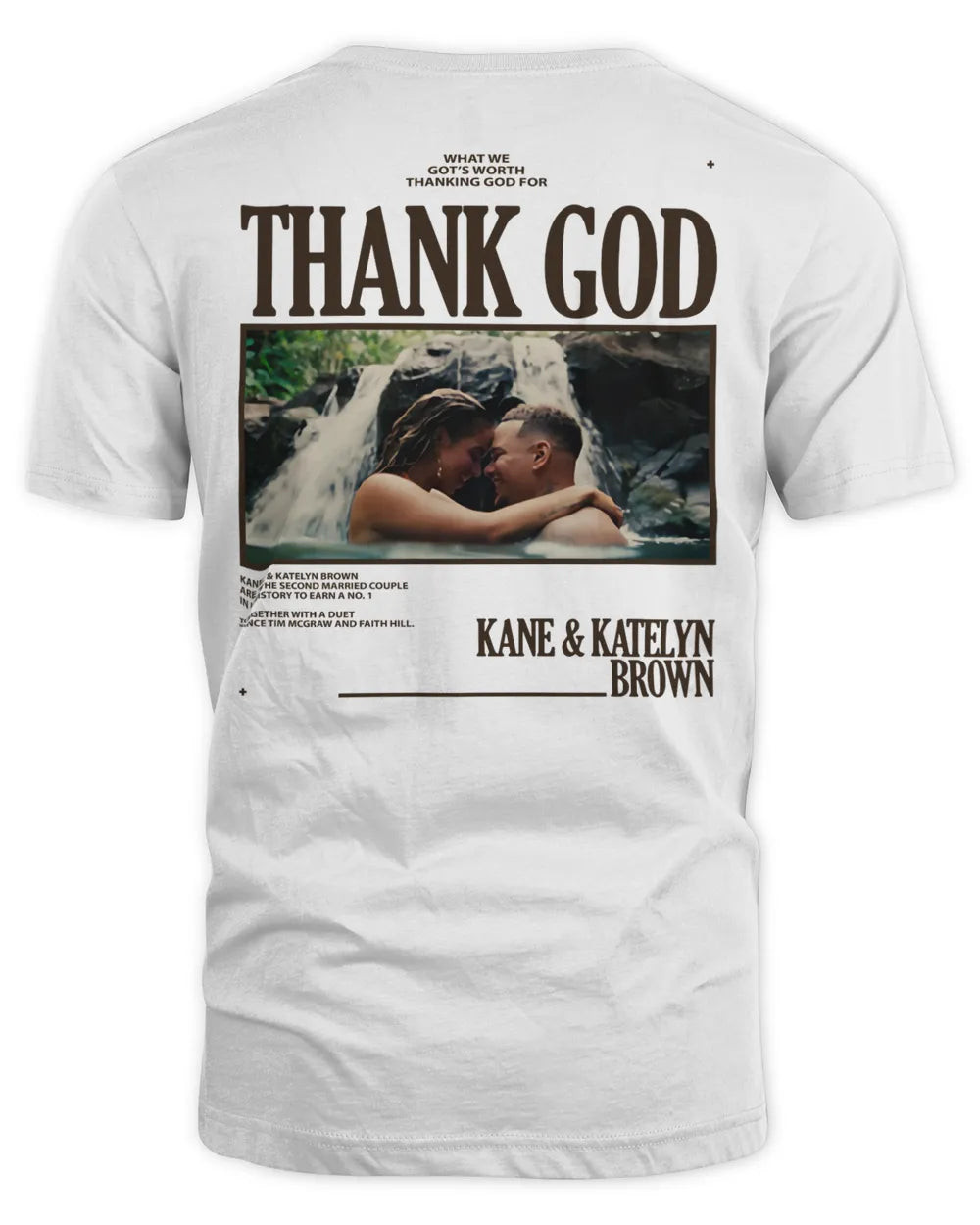 Kane Brown Merch Thank God T-shirt