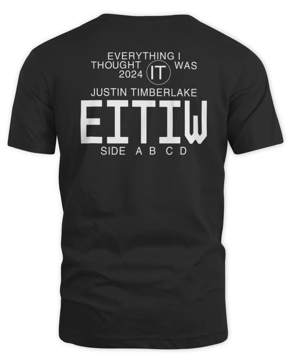 Justin Timberlake Shop Everything I Thought It Was Eitiw Hoodie Sweatshirt
