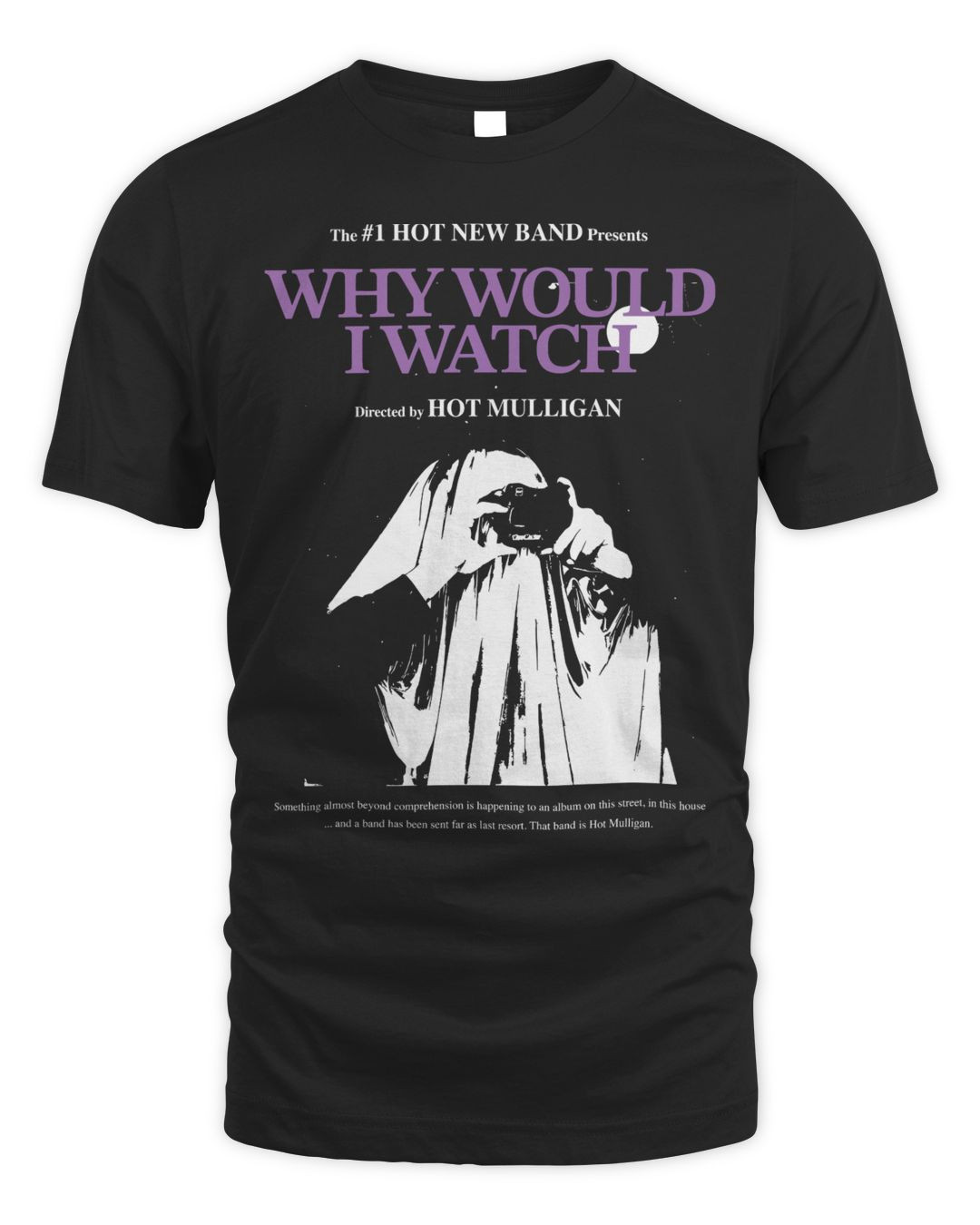 Hot Mulligan Merch Ghost Film Standard Shirt