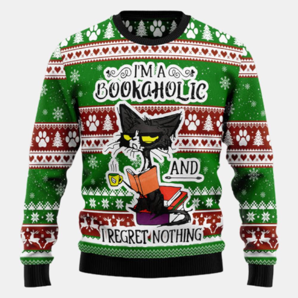 Im A Bookaholic Ugly Sweater