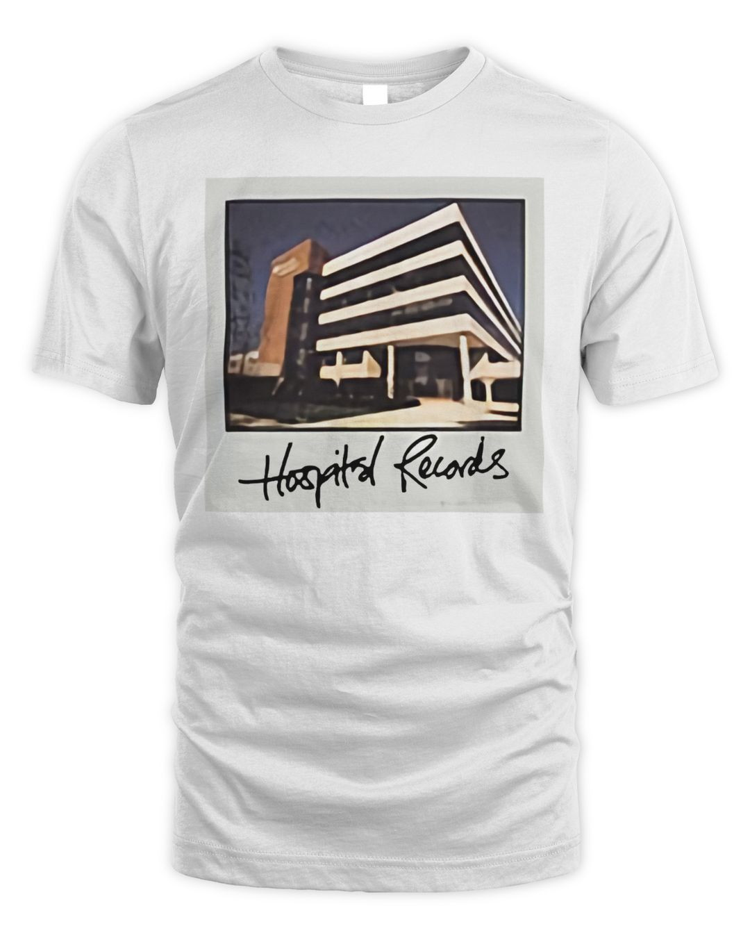 Hospital Records Merch Polaroid Shirt