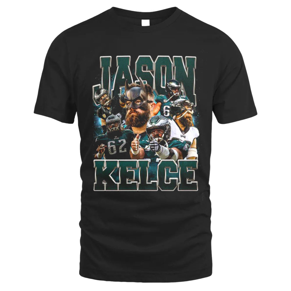 Jason Kelce Tee, Vintage T-shirt Style