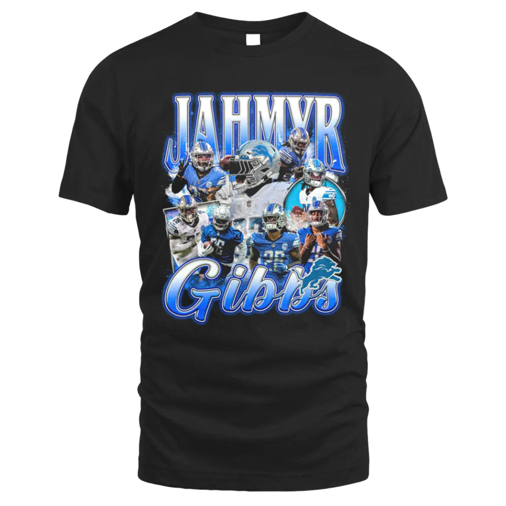 Jahmyr Gibbs Tee, Vintage T-shirt Style