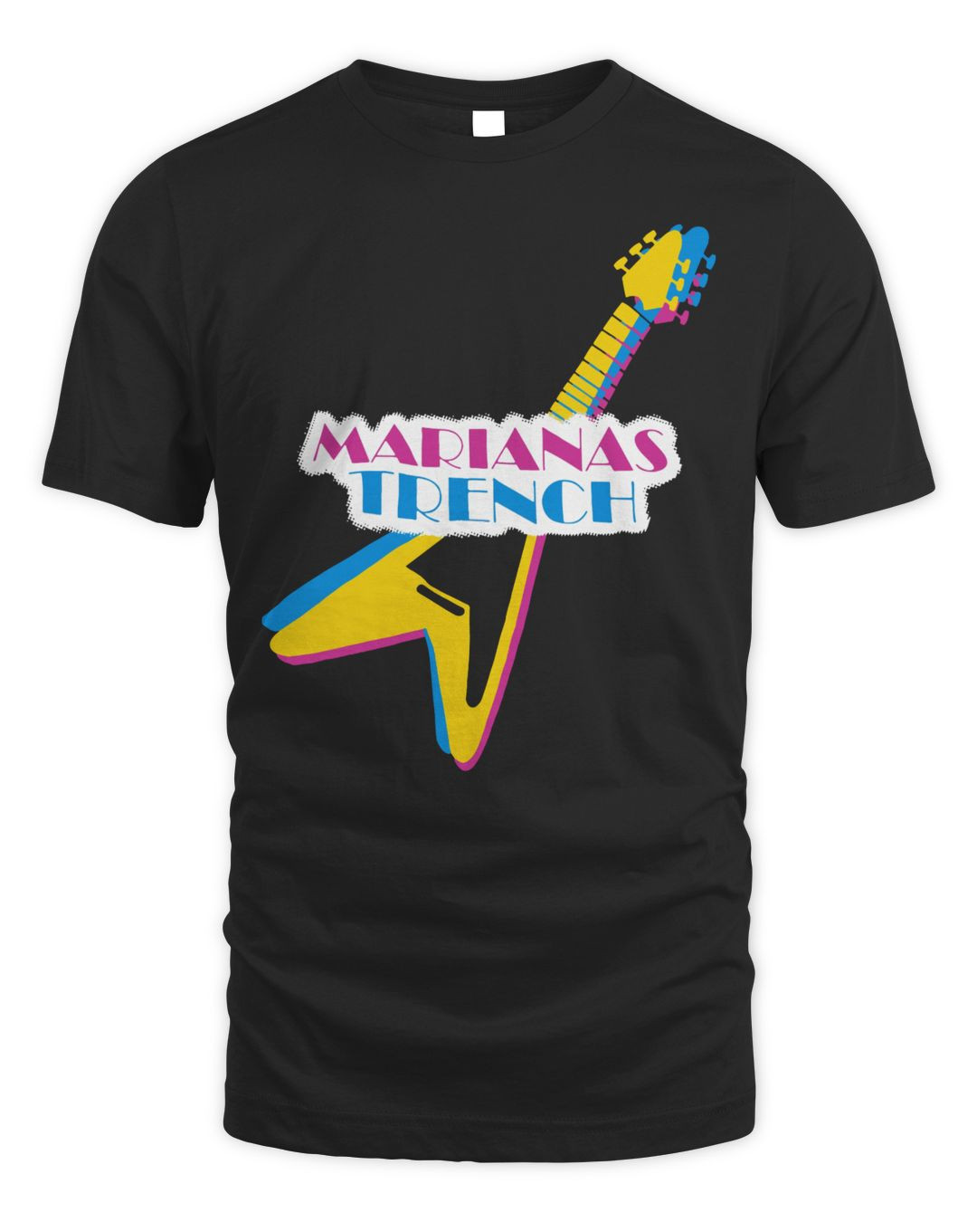 Marianas Trench Merch Guitar Graphic Shirt