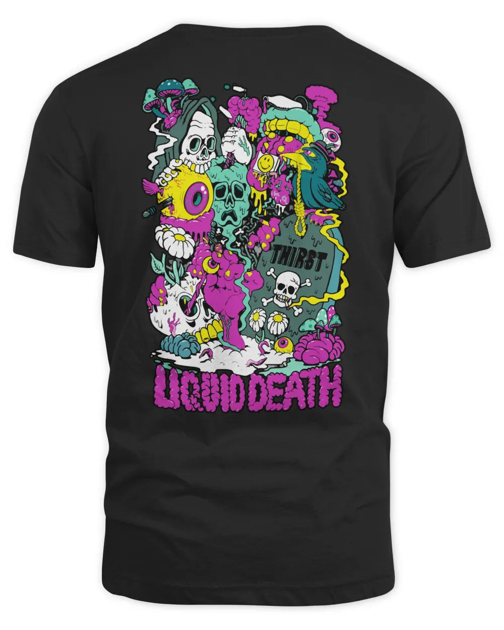 Liquid Death Merch Death Drip Shirt