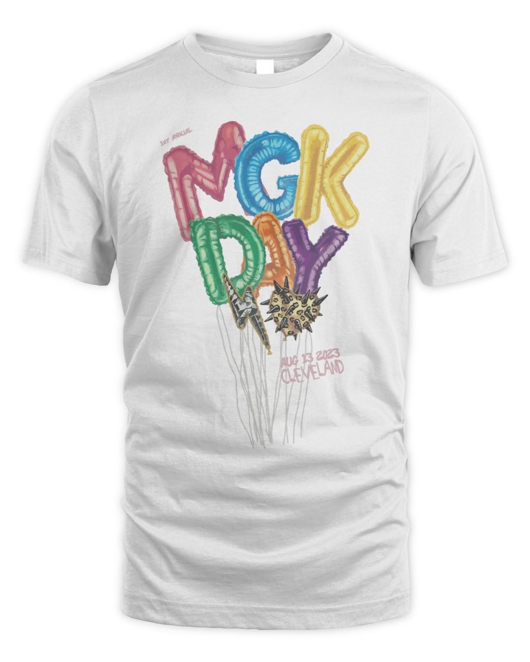Machine Gun Kelly Merch Mgk Day Balloon Shirt