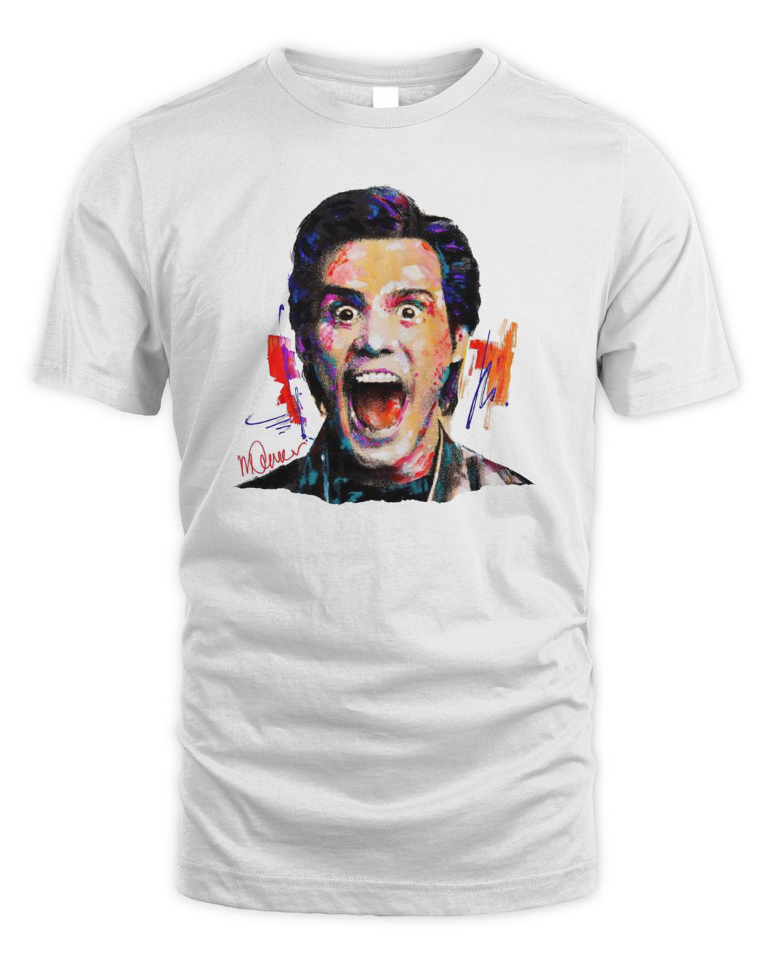 Jim Carrey Merch Sidney Maurer Original Portrait Shirt