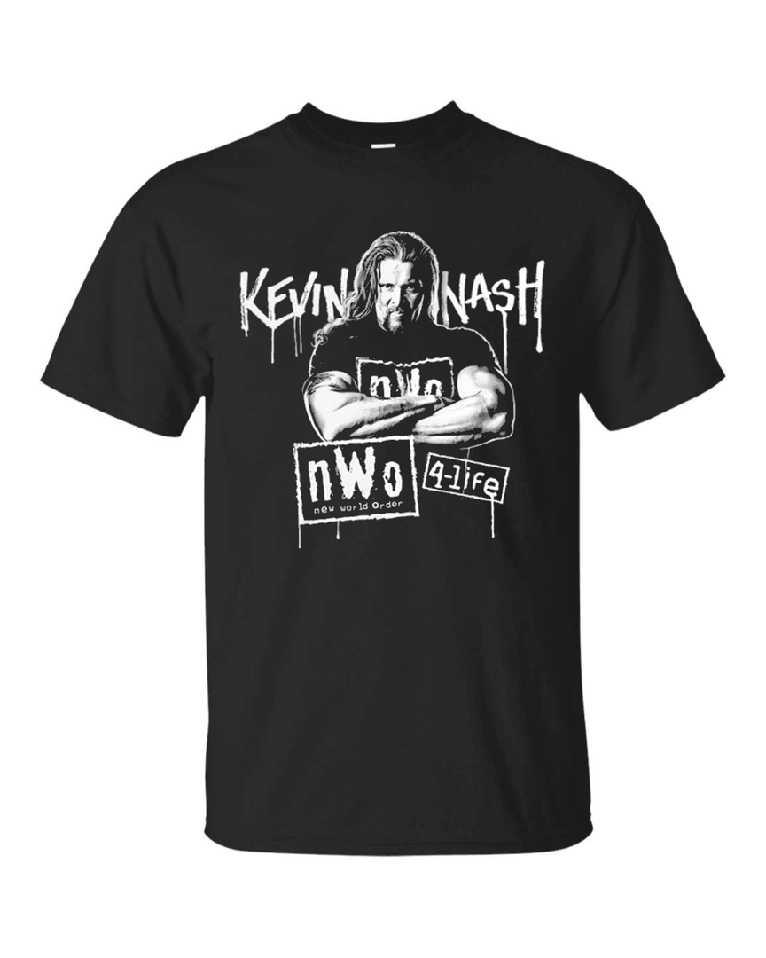 Kevin Nash Nwo4life Black T Shirt