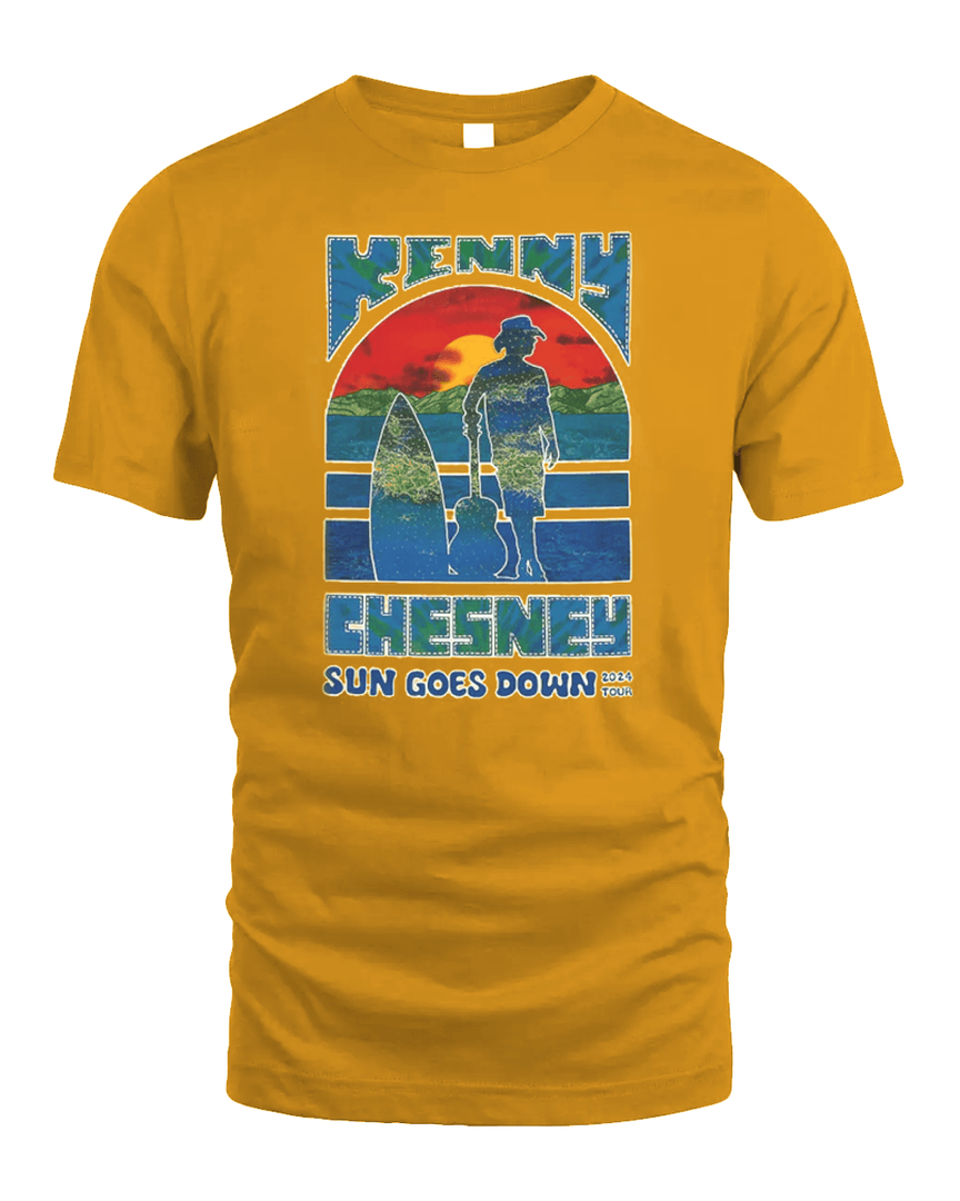 Kenny Chesney Store Sun Goes Down Banana T Shirt