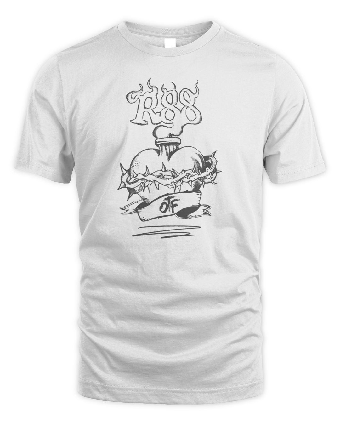 Lil Durk Merch Otf X Rigf R88 Heart Beat Shirt