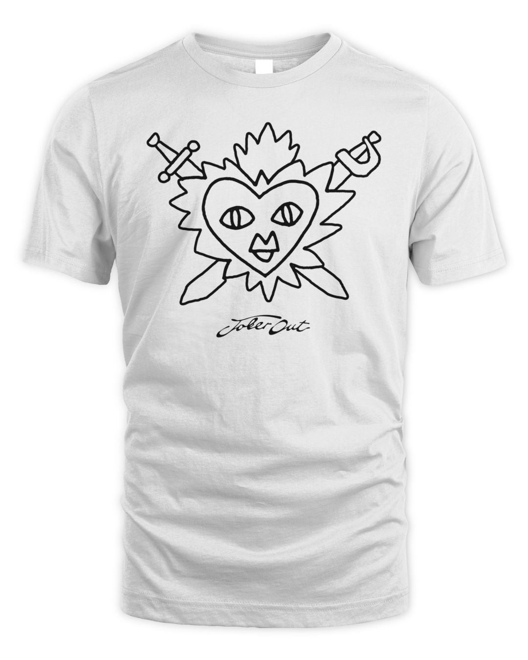 Joker Out Merch Heart Shirt