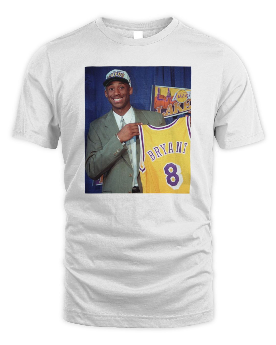Kobe Draft Day Official White Merch Hoodie