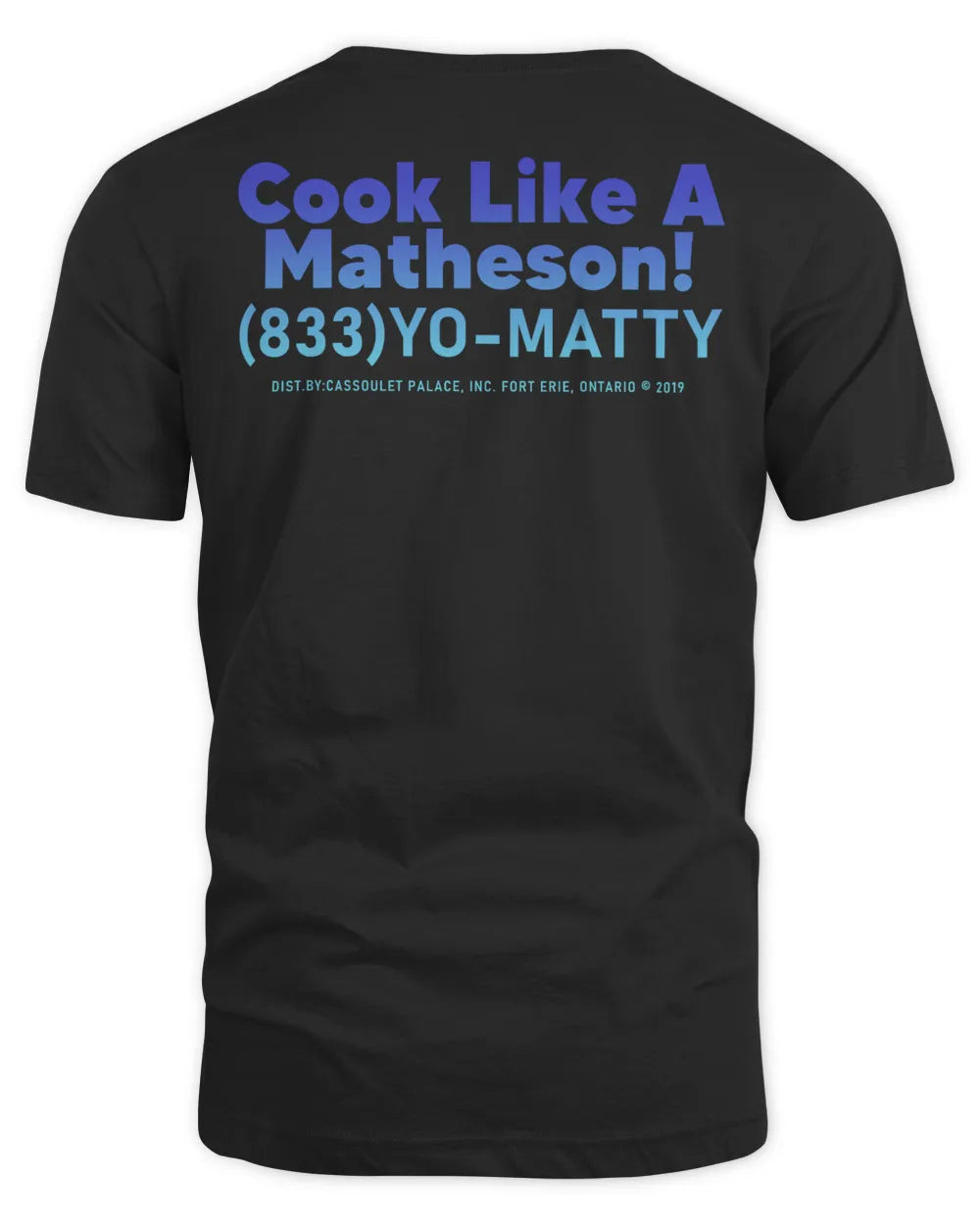 Matty Matheson Merch Big Rig Fade Shirt