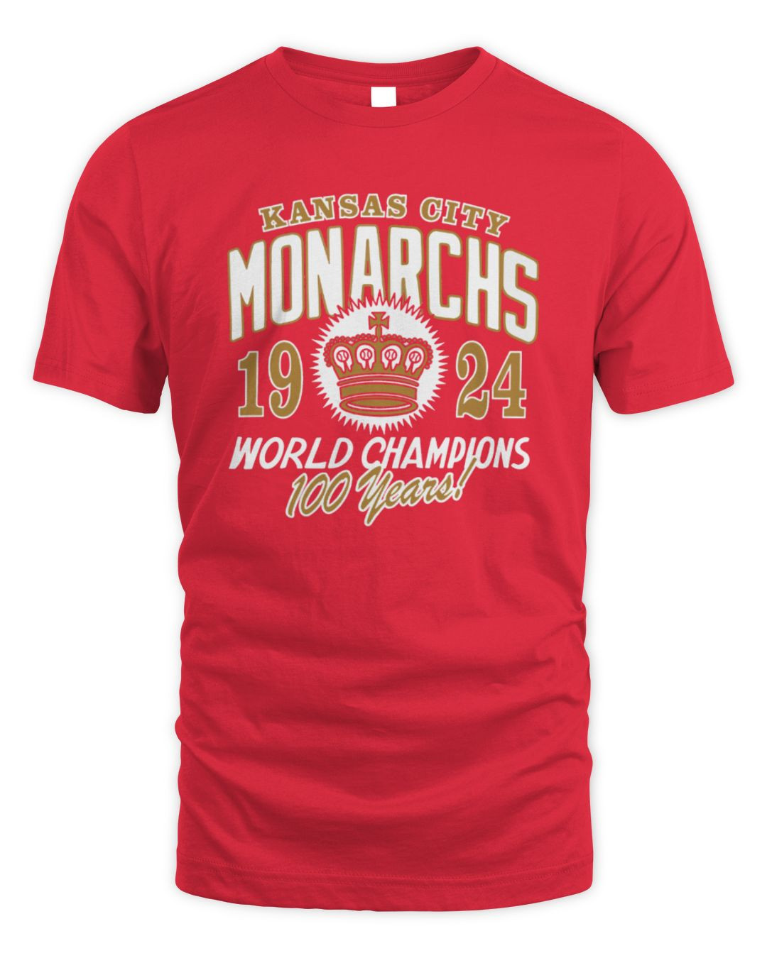 Kc Monarchs World Champs 100 Years T Shirt Charlie Hustle
