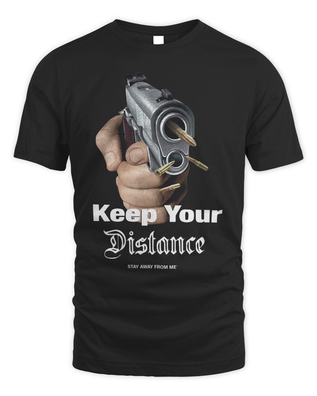 Malevolence Merch Keep Your Distance Bullet Shirt