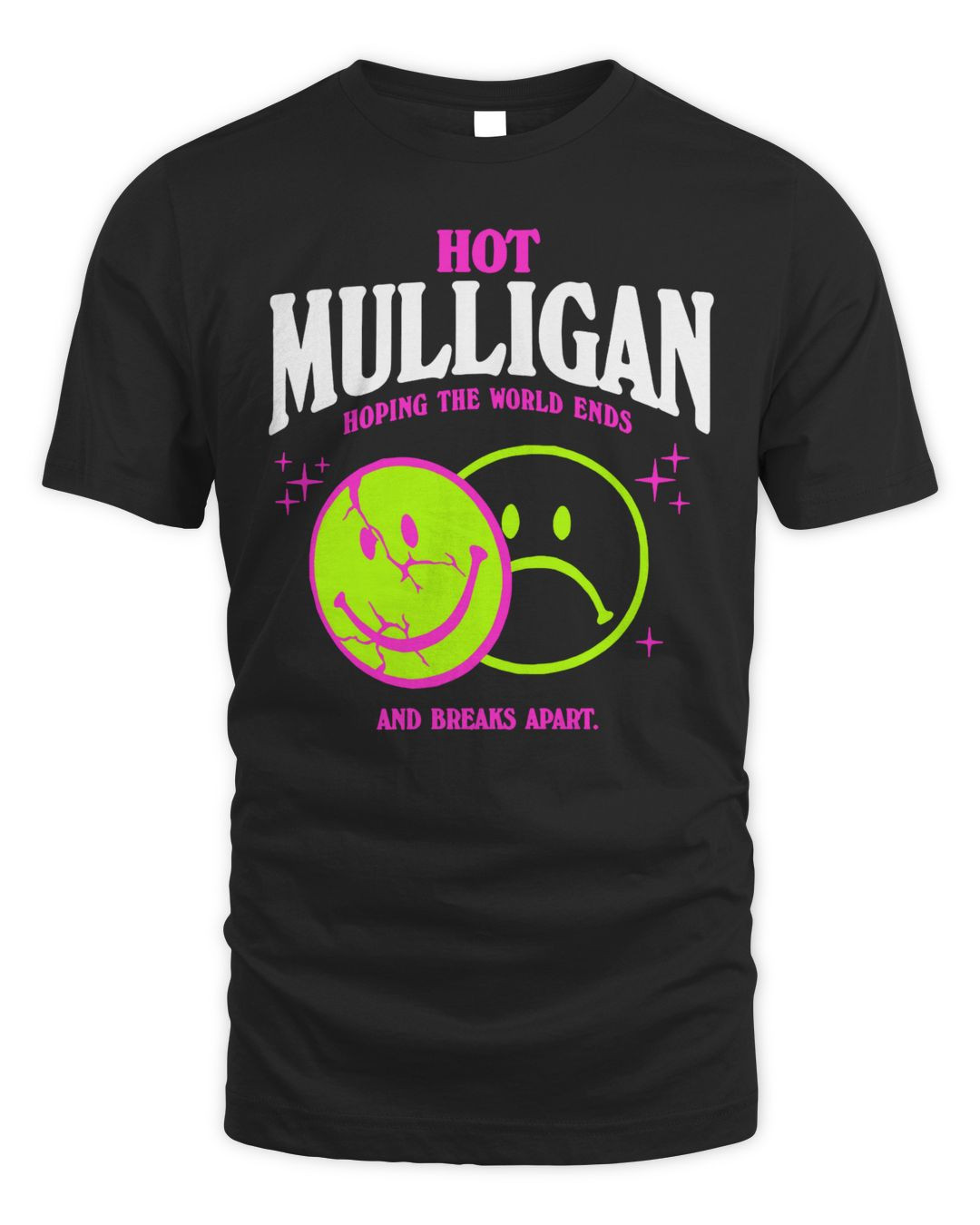 Hot Mulligan Merch Smile Shirt