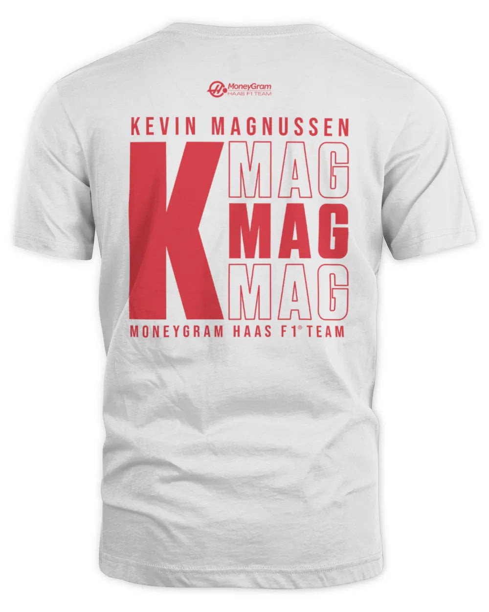 Kevin Magnussen White Haas F1 Team Kmag Official Hoodie Sweatshirt