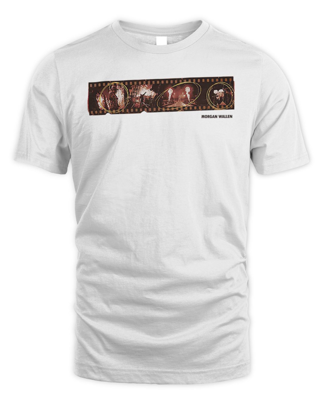 Morgan Wallen Live Photo Reel Brown Sweatshirt