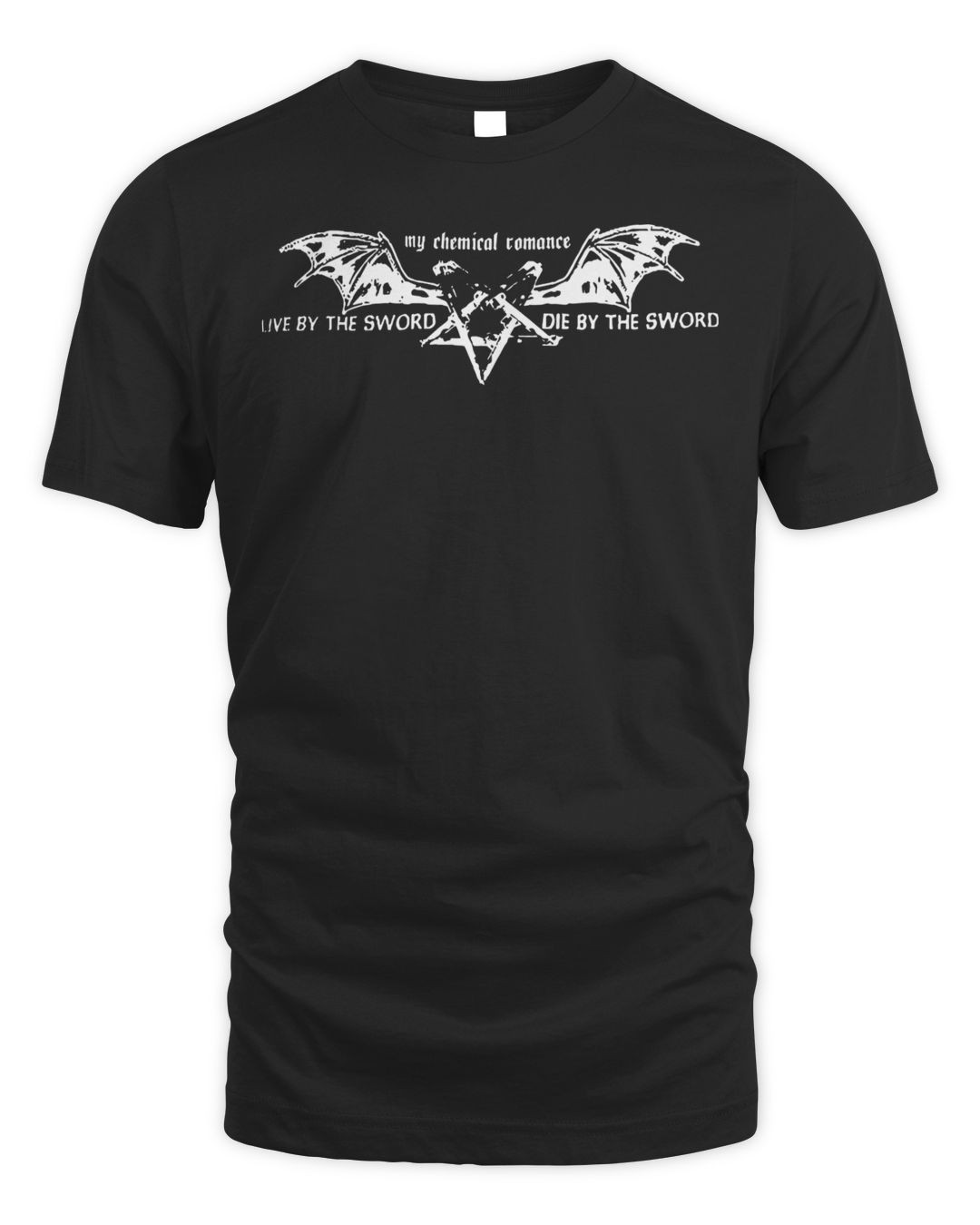 Mcr Merch Pentagram Wings Shirt