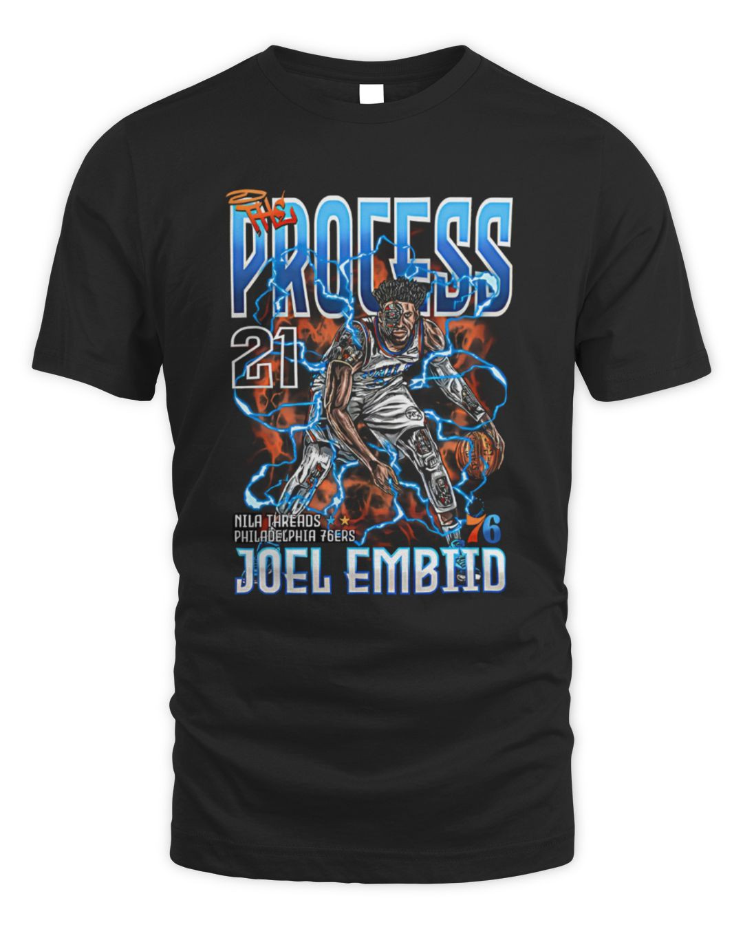 Joel Embiid The Process Graphic Shirt