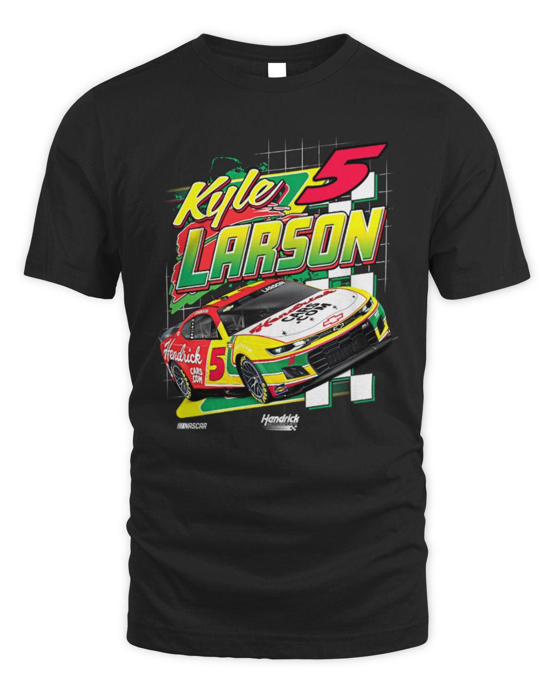 Kyle Larson Merchandise Kyle Larson Hendrick Motorsports Team Collection Throwback Car T Shirt