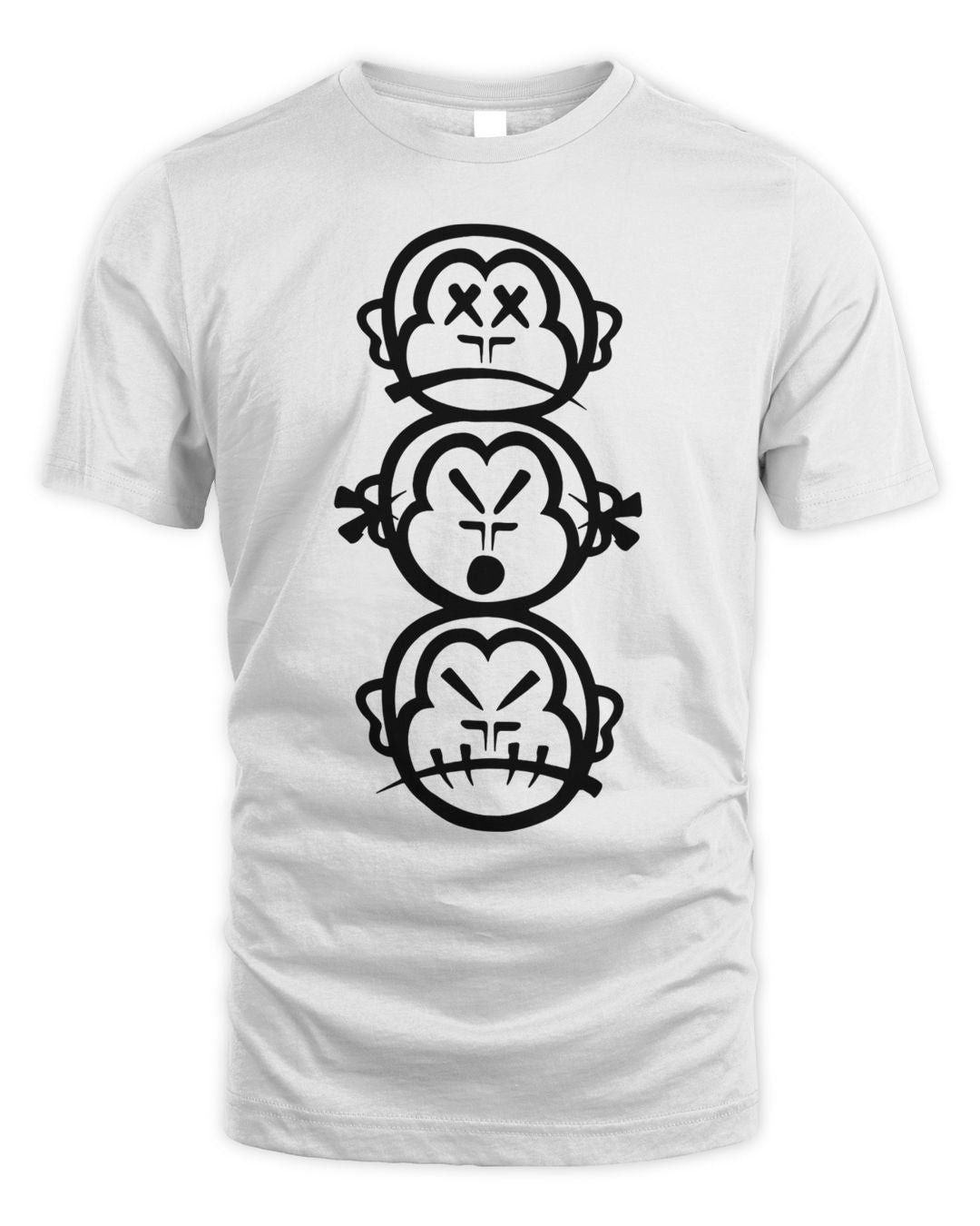 Myb Clothing Three Wise Monkeys Large Logo Shirt
