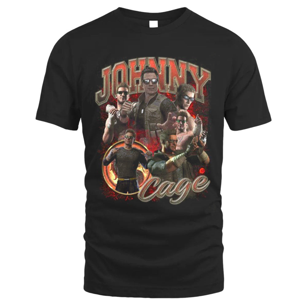 Johnny Cage Vintage Tee, Vintage T-shirt Style