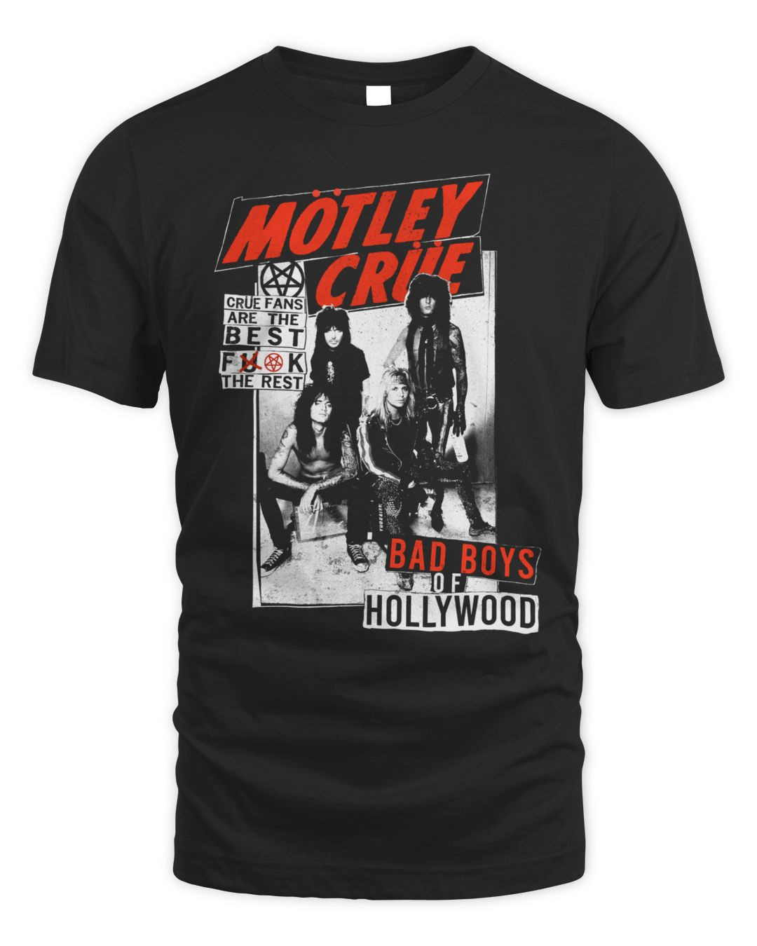 Motley Crue Merch Bad Boys Of Hollywood Shirt