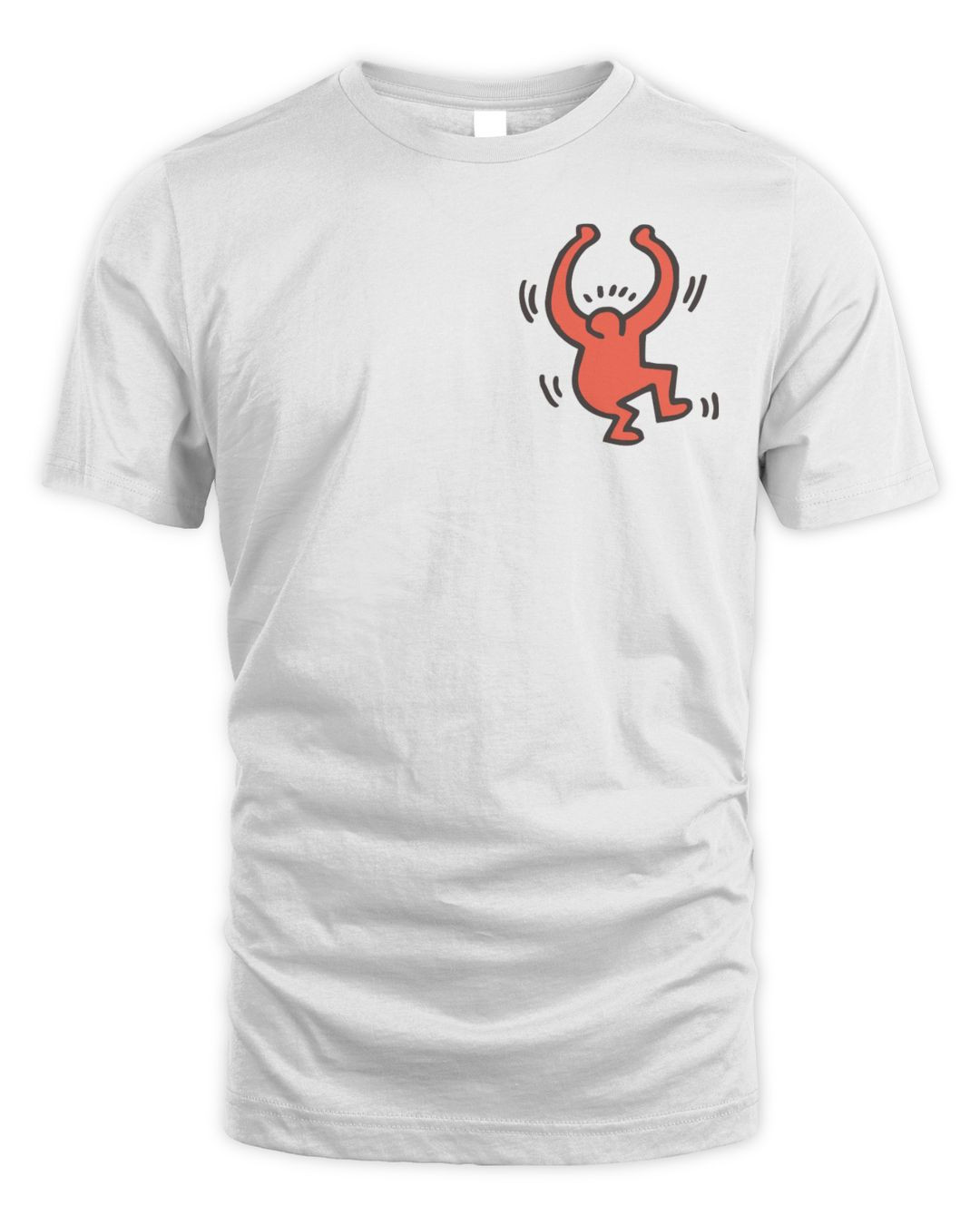 Keith Haring Graphic Pocket Shirt