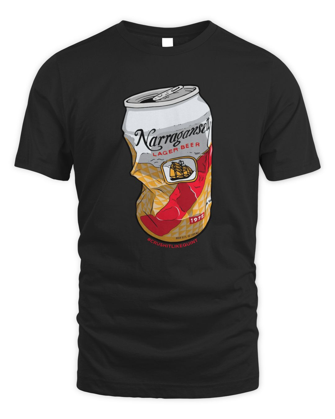 Narragansett Beer Gansett Crush It Tee Shirt