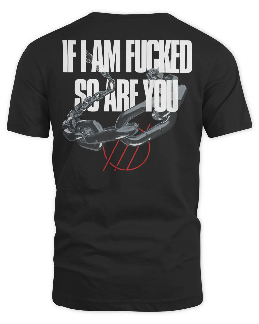 I Prevail Merch Chains Skull Shirt