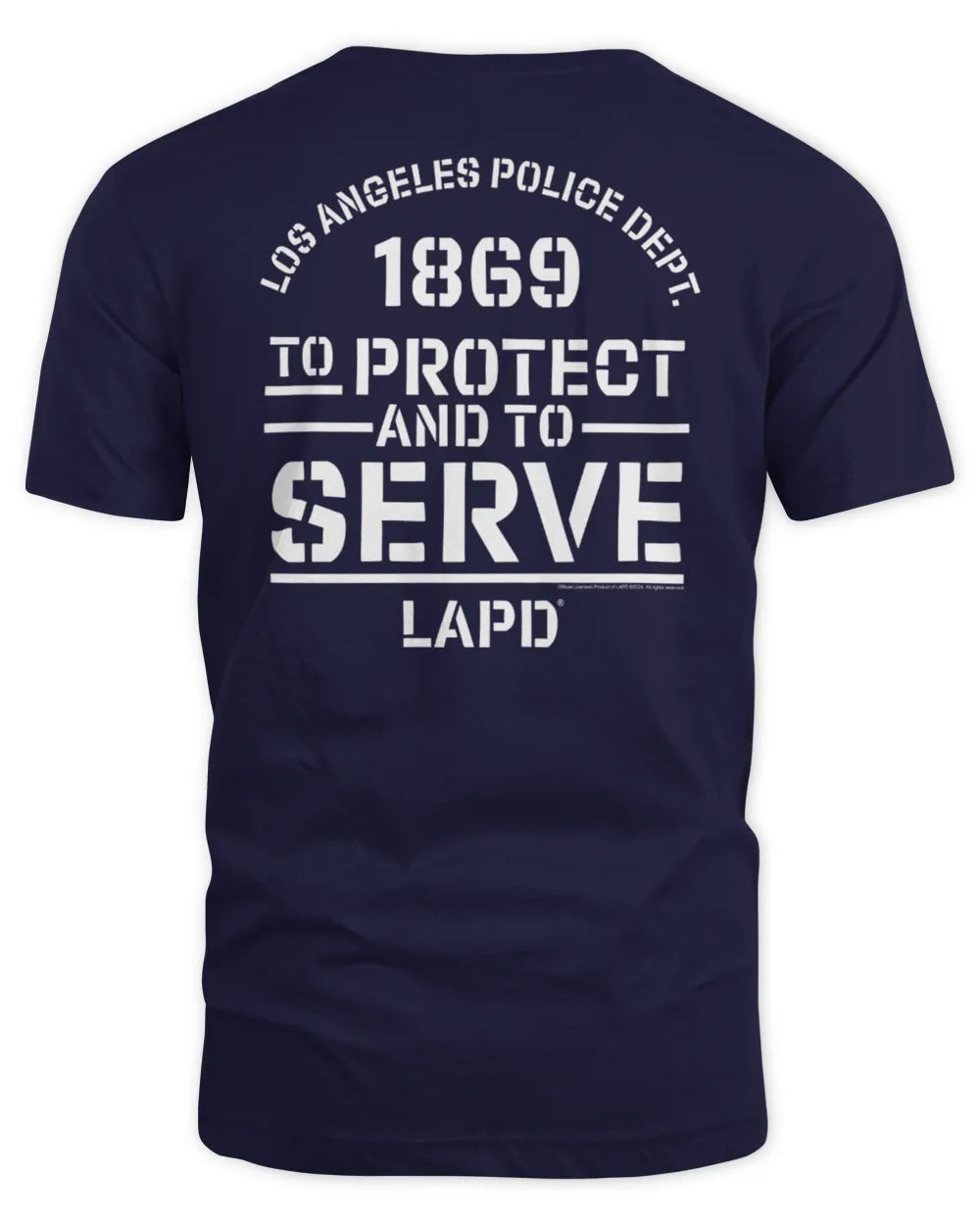 Lapd Store Lapd To Protect & To Serve Hoodie Navy