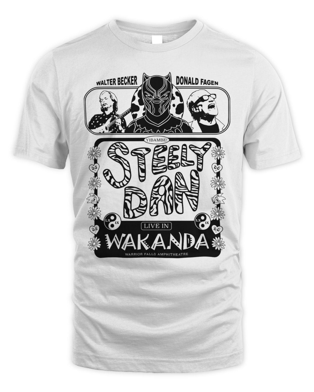 Lxix Apparel Sd Live In Wakanda Remix Wht Shirt