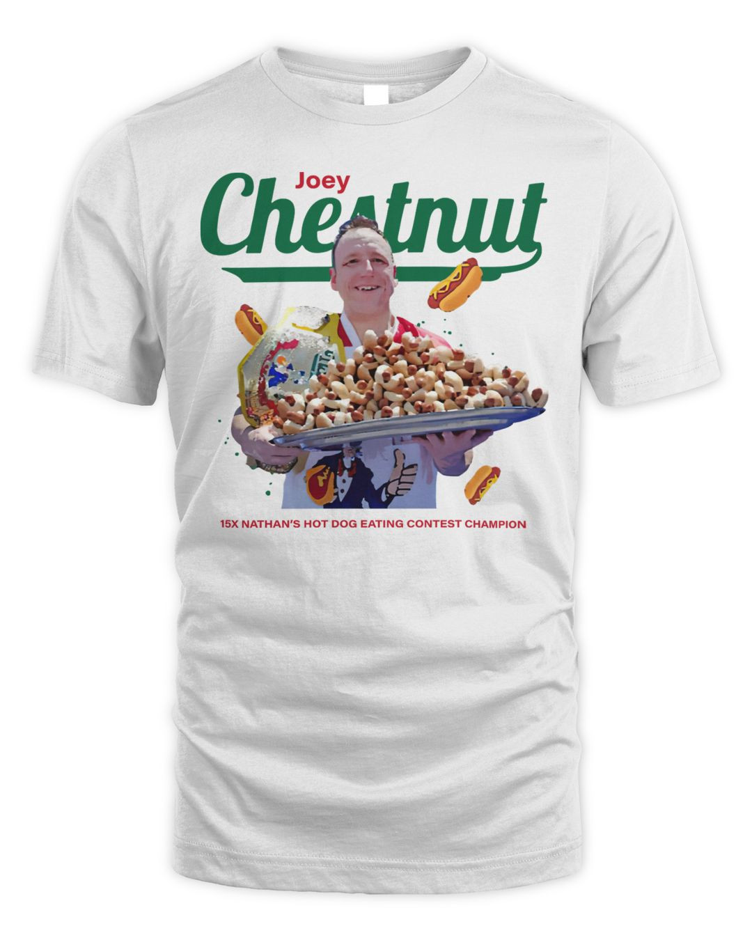 Joey Chestnut Hotdog Eating Contest Shirt
