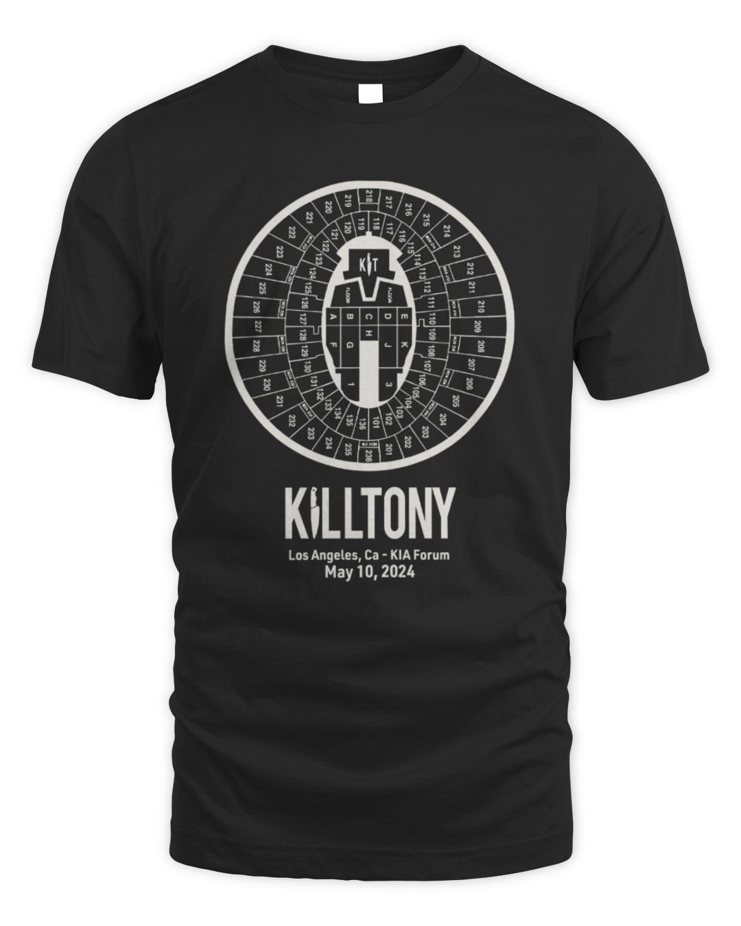 Killtony Shop La Forum Hoodie Black