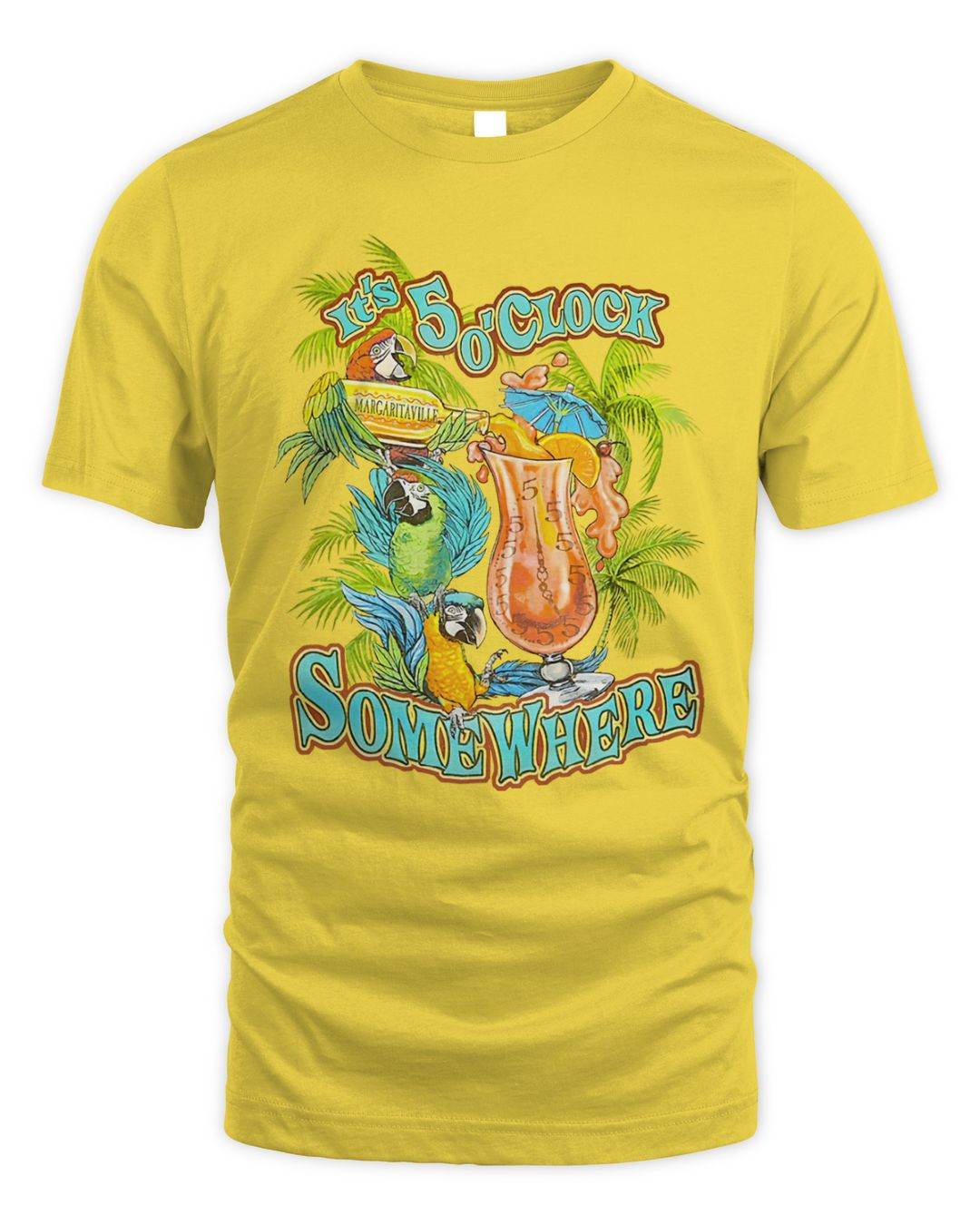 Margaritaville Merchandise 5 O'clock Hurricane Animated Shirt
