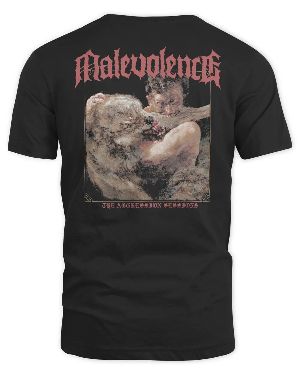 Malevolence Merch The Aggression Sessions T-shirt