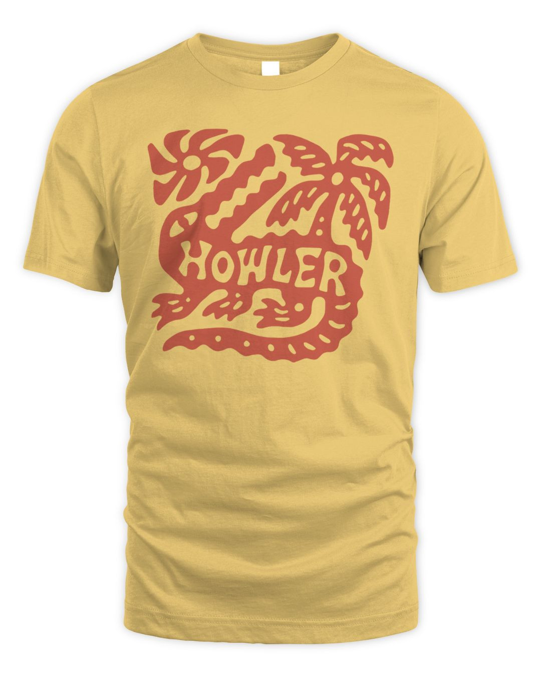 Howler Brothers Clothing Gator Palm Shirt