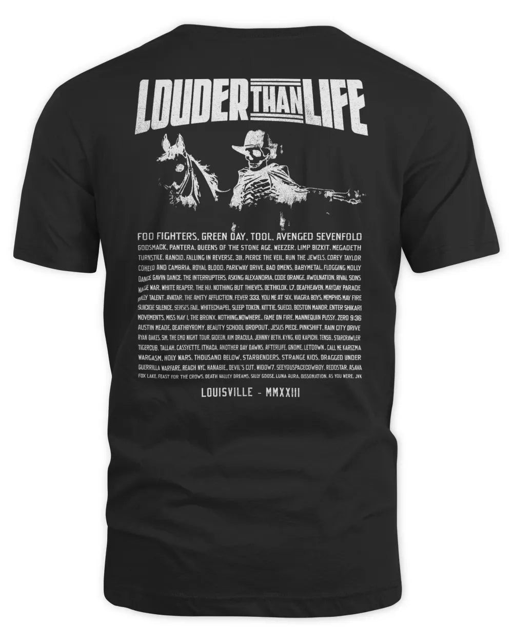 Louder Than Life Merch Mustang Shirt