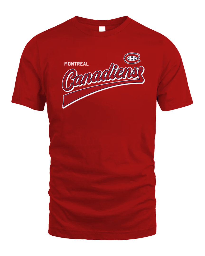 Montreal Canadiens Levelwear Richmond Retro Script T Shirt