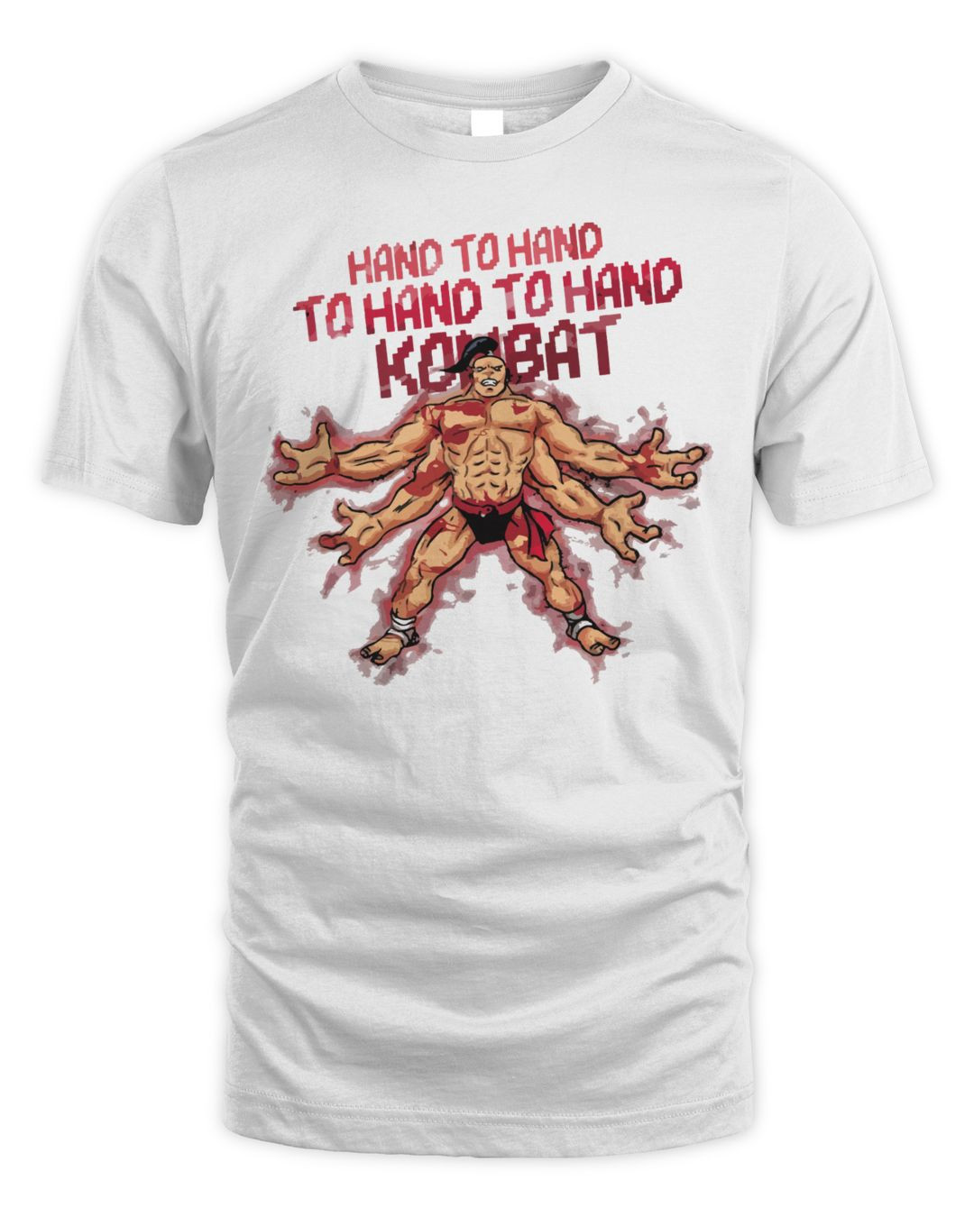 Mortal Kombat Merch Hand To Hand Shirt